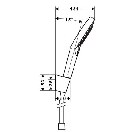 Hệ thống sen âm tường Raindance Select S 589.52.635